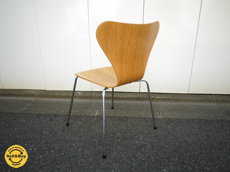 C フリッツ・ハンセン / Fritz Hansen セブンチェア ビーチ材 ナチュラル アルネ・ヤコブセン / Arne Jacobsen 現行定価¥69,120-◎