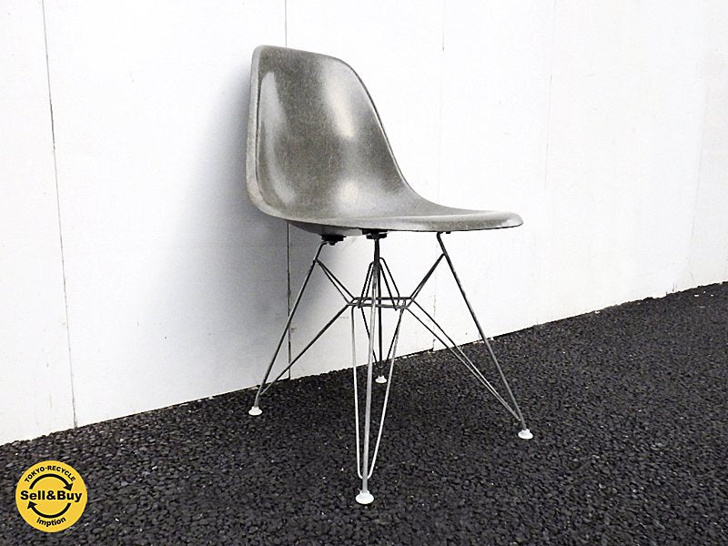 ハーマンミラー / U.S.A Herman Miller 55~70's ビンテージ 2nd レア EGカラーシェル 『 サイドシェルチェア 』 ビンテージ エッフェルベース = DSR ★