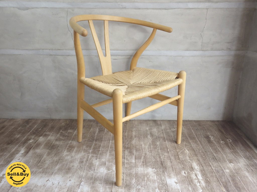 カール ハンセン & サン Carl Hansen & Son Yチェア CH24 ハンス・J・ウェグナー ビーチ材 ソープフィニッシュ 日本仕様 サイズ ♪