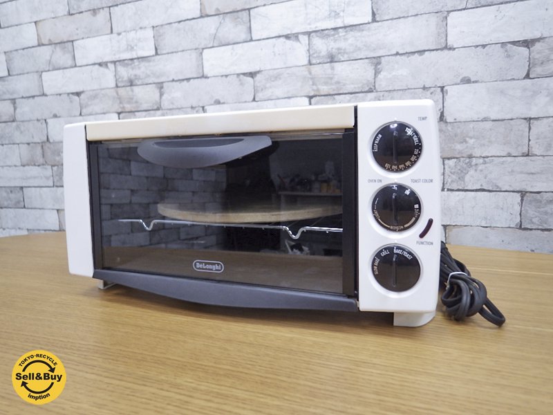 デロンギ Delonghi ピザ&トースト コンパクトオーブン EO1202J-W ●