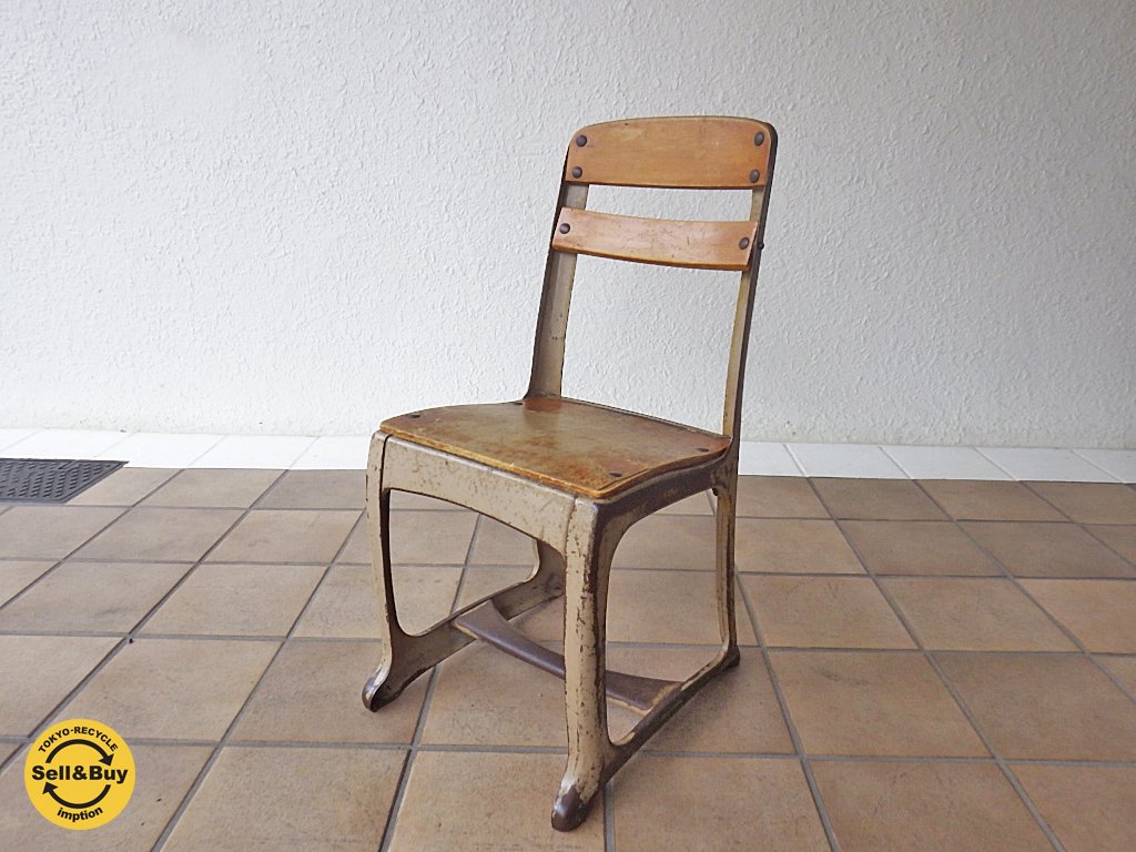 US ビンテージ AMERICAN SEATING スクール(キッズ)チェア ◇