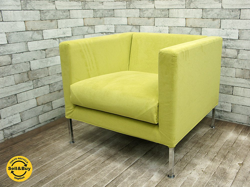 カッシーナ イクスシー cassina ixc ボックス スモール ソファ デザイナー ピエロリッソーニ 定価約23万円 カバーリングタイプ A ●