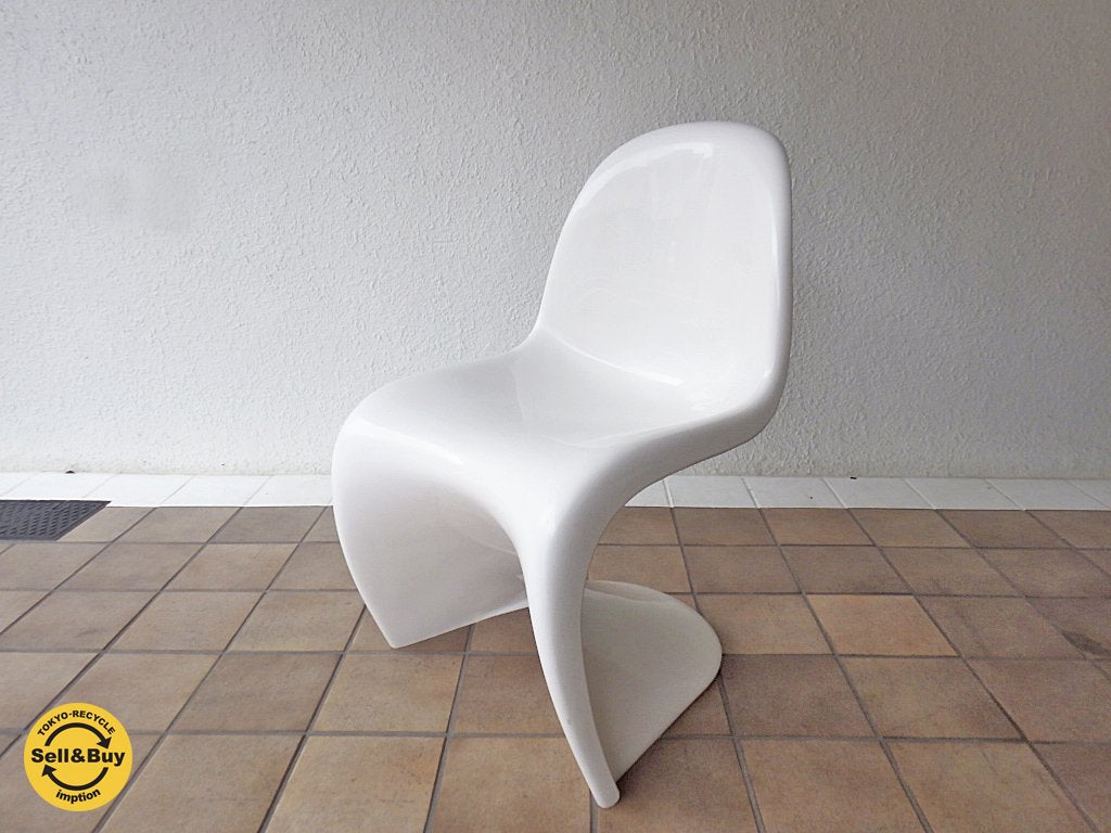 ハーマンミラー Herman Miller パントンチェア Panton Chair ホワイト オリジナル ビンテージ 1973 ヴェルナー パントン 希少!! ◇