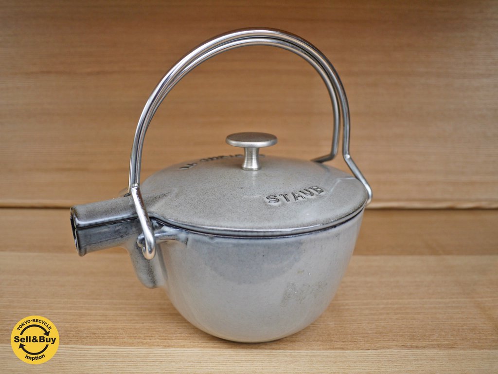 ストウブ STAUB ラウンド ティーポット フランス La thelere ◎