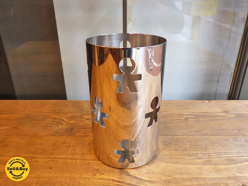 アレッシィ ALESSI ジロトンド ブレッドスティックホルダー シルバー ■