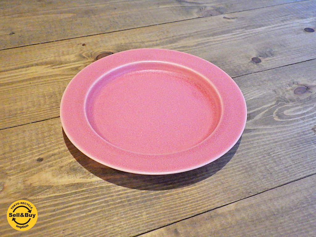 イイホシユミコ iihoshiyumiko アンジュール unjour gouter ソーサー プレート 皿 直営店限定ピンク ■