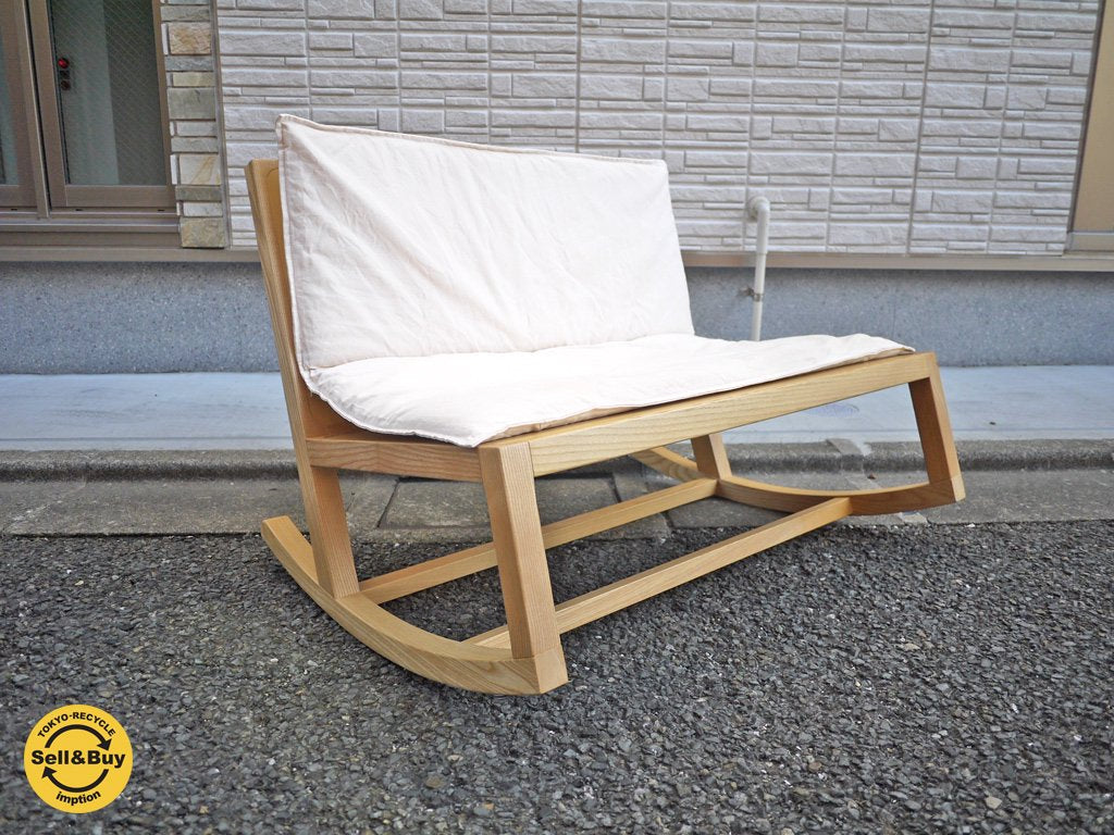 アクタス キッズ ACTUS KIDS エホンシリーズ EHON ロッキングチェア ビーチ材 クッション付 ◎