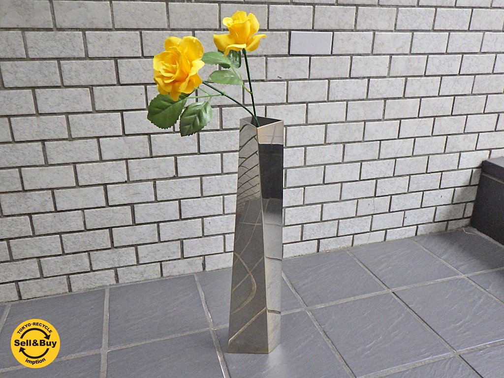 アレッシィ ALESSI クレヴァス Crevasse フラワーベース 花器 ZH01