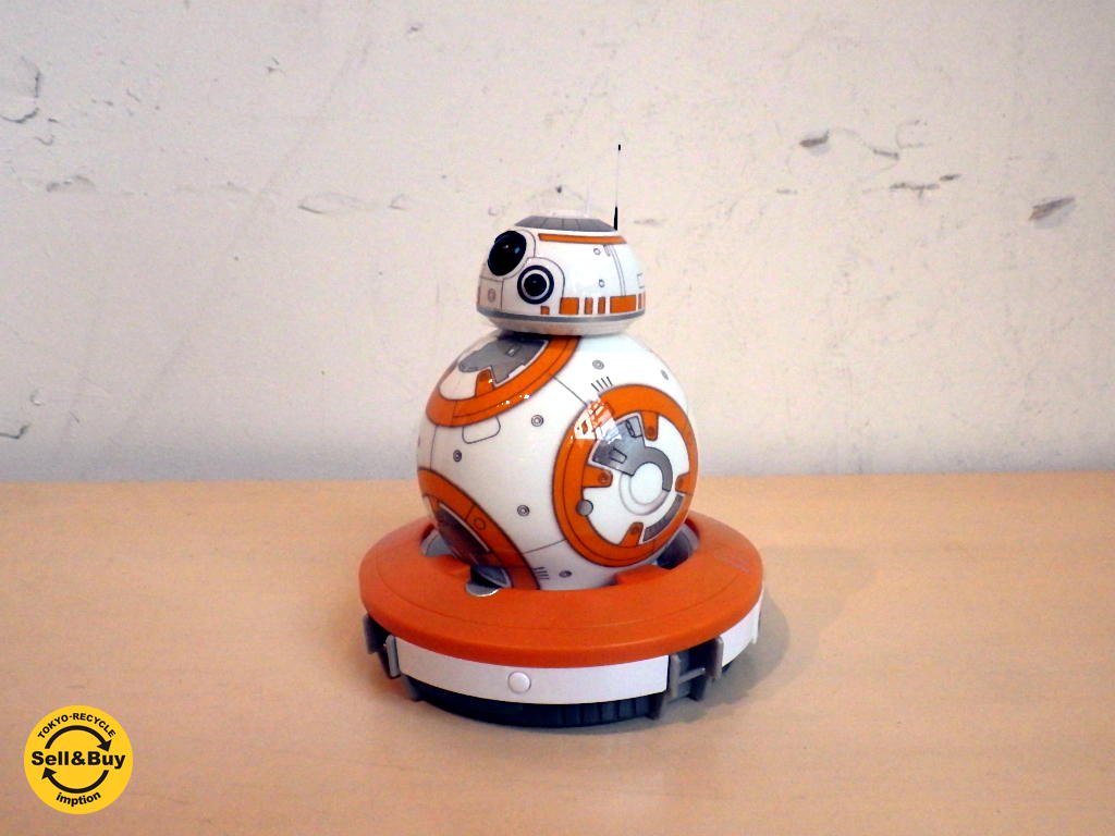 スターウォーズ STAR WARS エピソード7 sphero スフィロ BB-8 ドライブ ホログラム機能 R001RO ラジコン 美品 ★