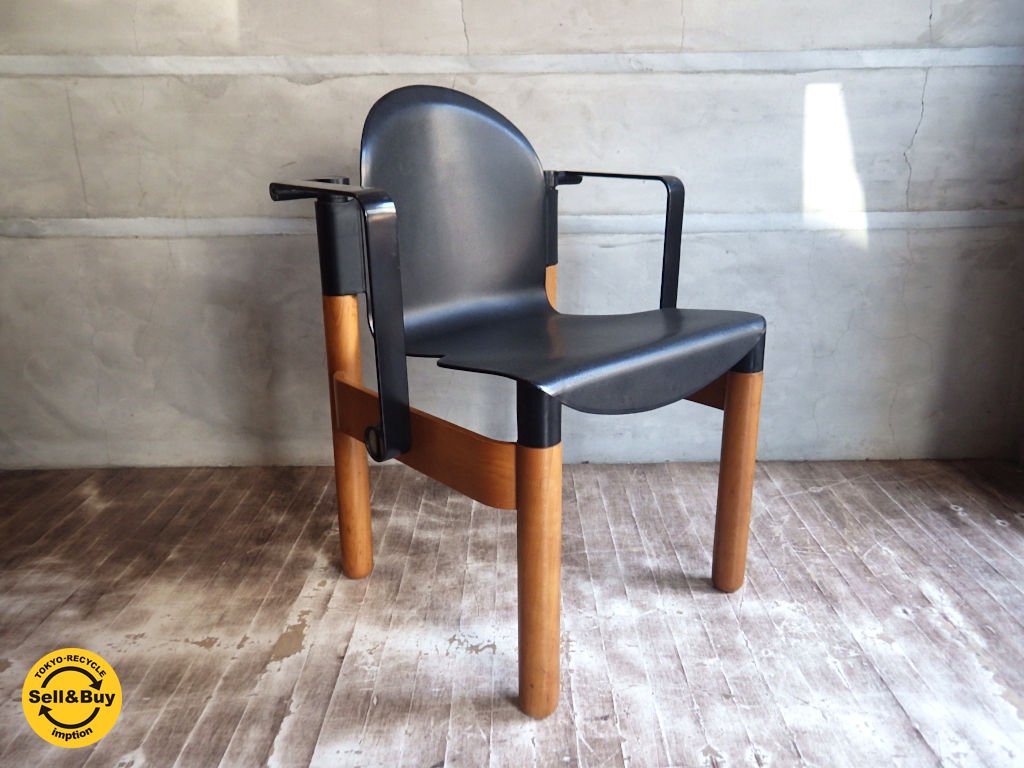 トーネット THONET フレックス サイドチェア FLEX Side Chair スタッキング ゲルド・ランゲ 曲木 A ♪