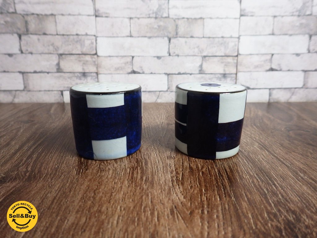 ロイヤルコペンハーゲン royal copenhagen ビンテージ テネラ ソルト&ペッパー S&P セット / リンゲ リセ コェフォード デザイン 1960~1970年代 ♪