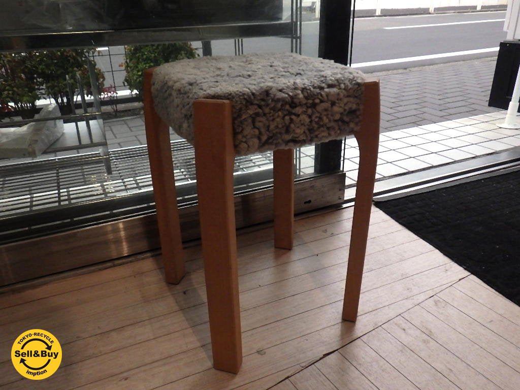 Avart Design ティキティキ TIKI-TIKI スツール ムートン 羊皮 A ノルディックフォルム nordic form 北欧 スウェーデン ★