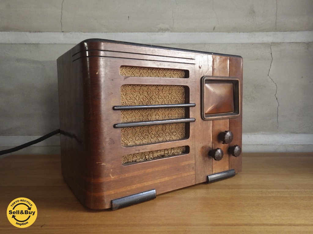 真空管ラジオ アンティーク ジャンク品 ♪