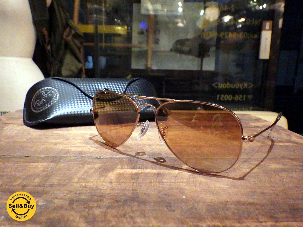 レイバン Ray-Ban アビエーター ラージメタル AVIATOR Large Metal 001/4F ティアドロップ ★