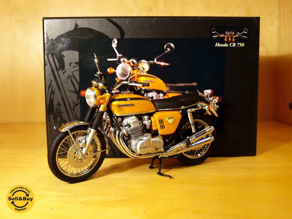 ミニチャンプス MIMI CHAMPS Classic Bike Series 1/12 ホンダ HONDA CB750(K0)1968-78 Candy Gold ★