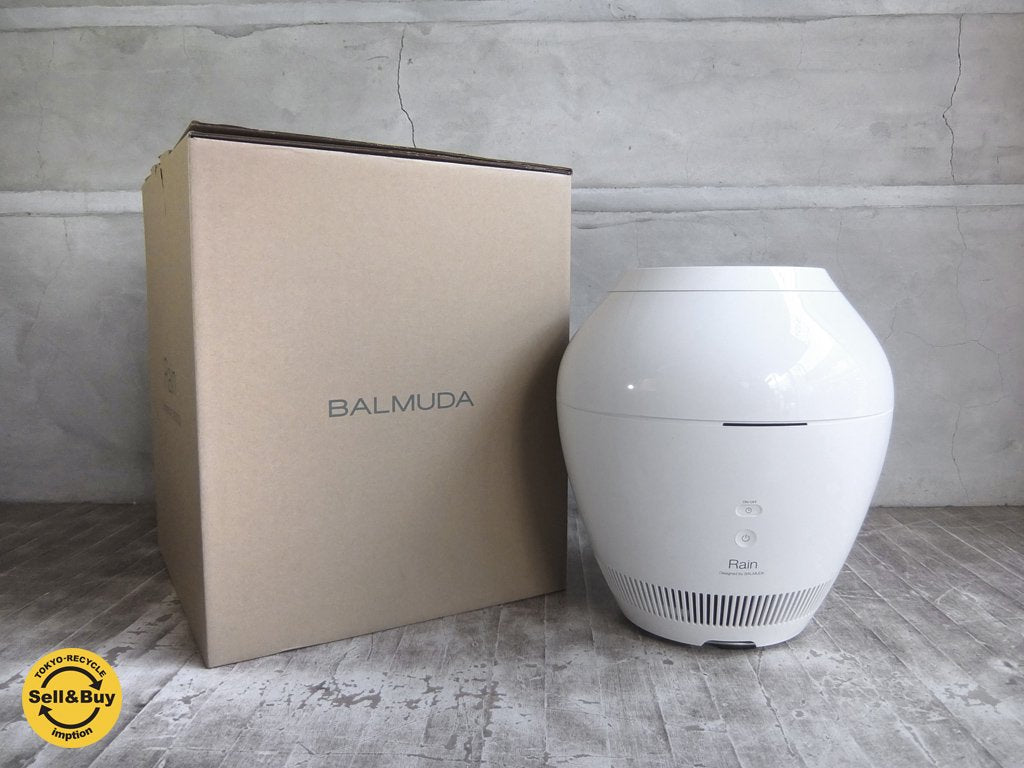 バルミューダ BALMUDA レイン Rain スタンダード ERN-1000SD-WK 気化式加湿器 2014年製 未使用品♪