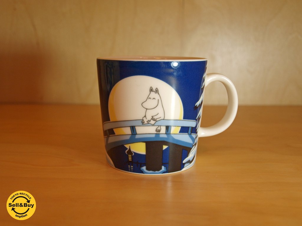 アラビア ARABIA ムーミンマグ ウィンター ナイト 2006 冬限定 ★
