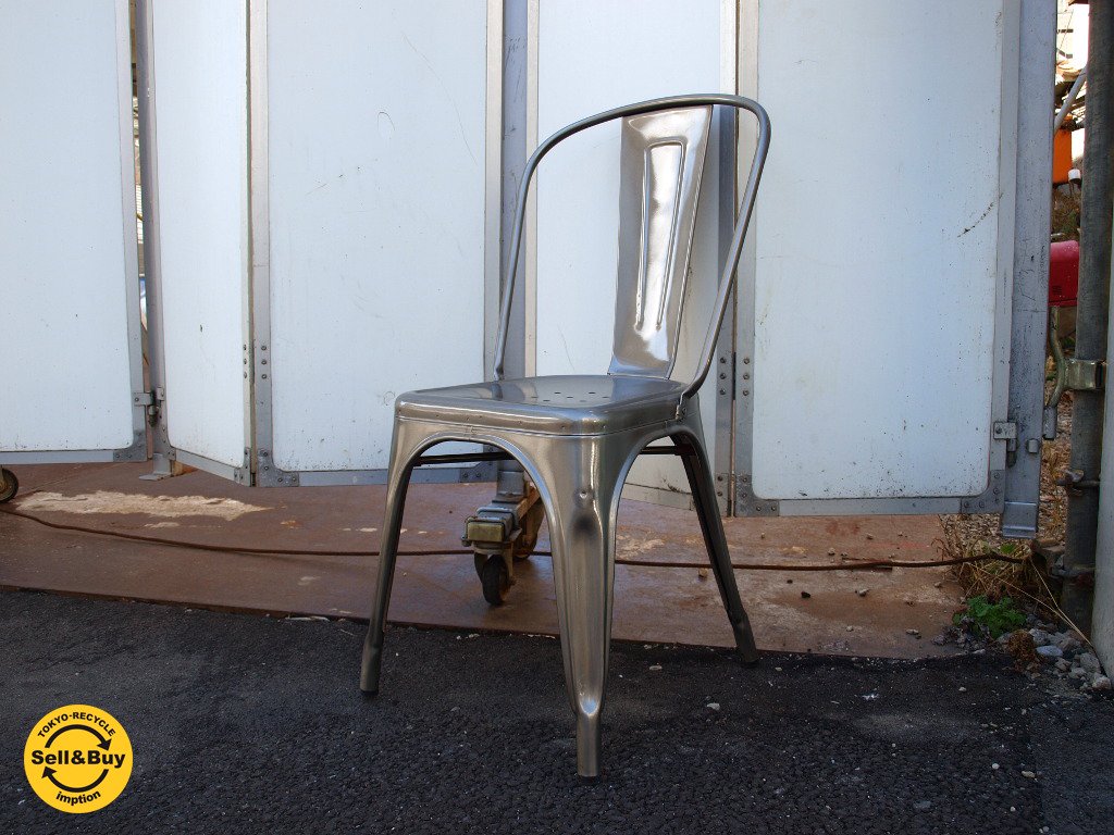 トリックス TOLIX フランス Aチェア エー チェア A-CHAIR アイアン インダストリアル スタッキングチェア グザビエ・ポシャール ★