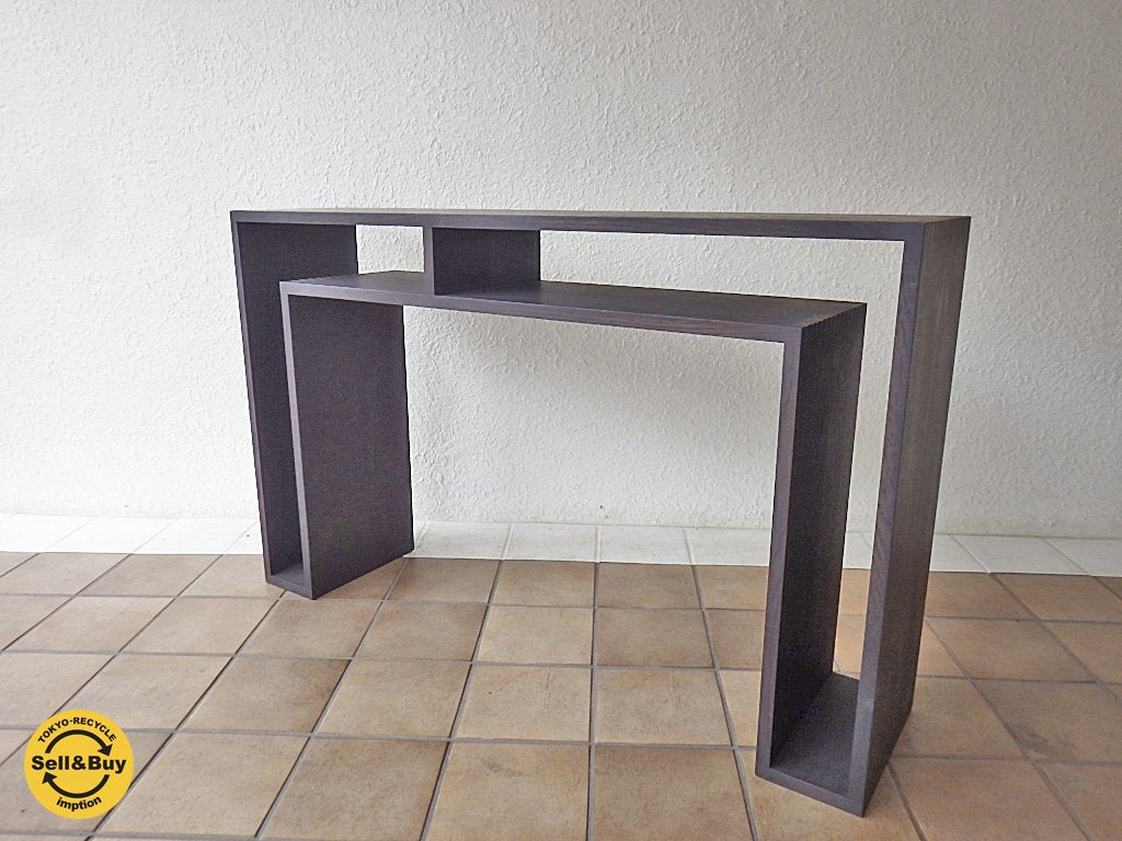 アボード abode ショウジ SHOJI ラージ コンソールテーブル large console table 飾り棚 ◇