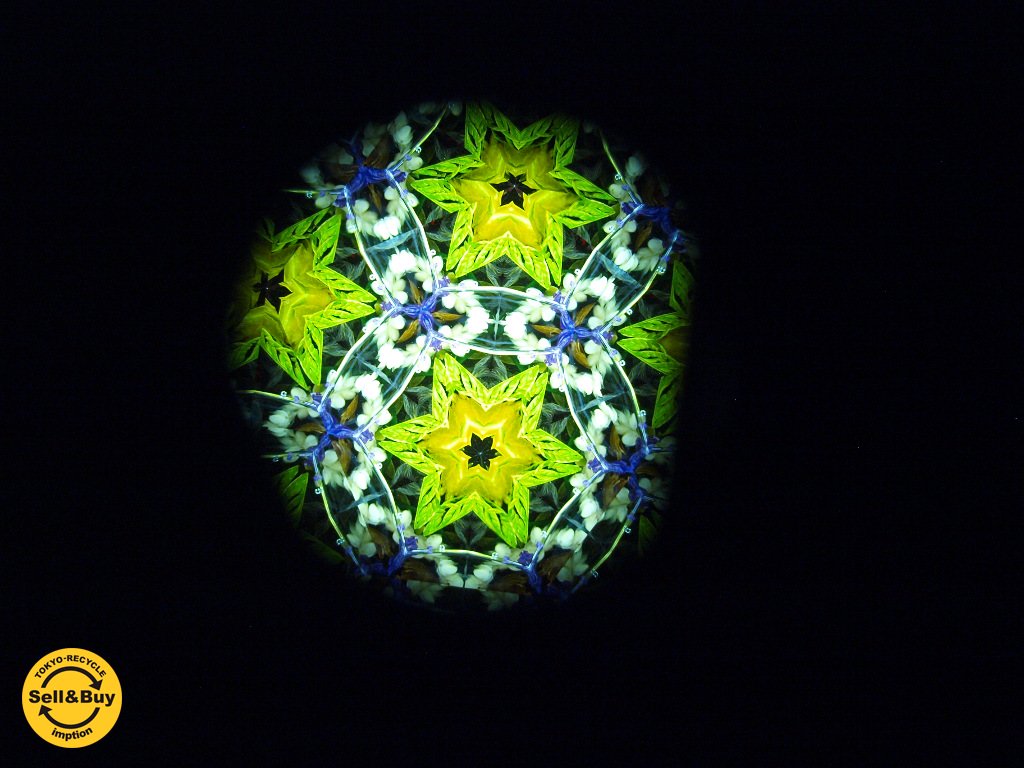 ルーク&サリー・デュレット カレイドスコープ 昔館 万華鏡 3ミラーシステム オイルチェンバースコープ ★