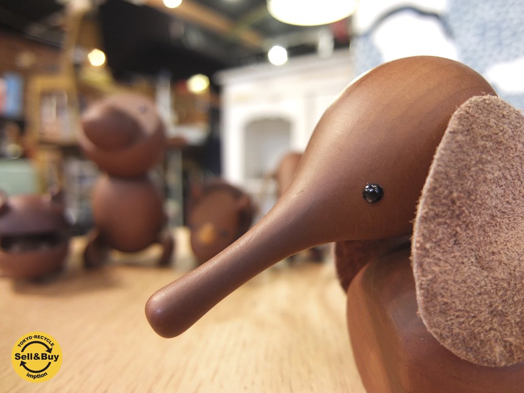 ロイヤルペット ROYALPET ゾウ ELEPHANT 木製玩具 ♪