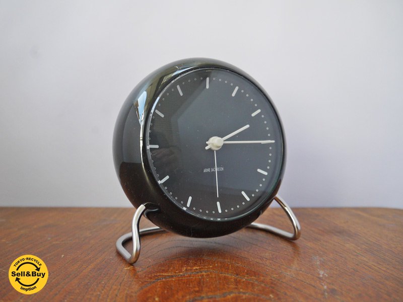 ローゼンダール ROSENDAHL シティ・ホール テーブルクロック TableClock CITY HALL アルネ・ヤコブセン ARNE JACOBSEN 復刻 ■