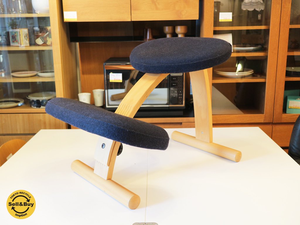 リボ Rybo バランス イージー チェア ネイビー 北欧 ノルウェー ◎