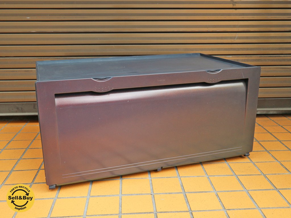 タッパーウェア Tupperware スーパーチェスト ワイド 2段 B ◎