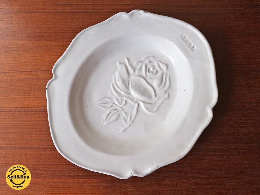 アスティエ・ド・ヴィラット ASTIER de VILLATTE フルール Fleurs スーププレート 27cm ◎