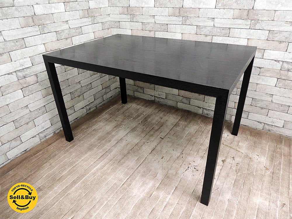 カッシーナイクスシー Cassina ixc トリックス TRIX ダイニングテーブル 幅120cm モダン ミニマムデザイン 定価28万円 ●