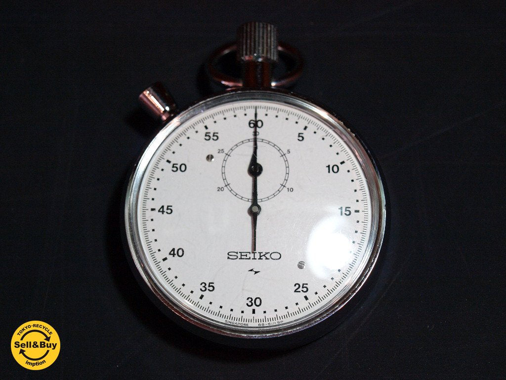 セイコー SEIKO 手巻き ストップウォッチ ゼンマイ ACRP 88-5061 積算式 ビンテージ 70年代 ★