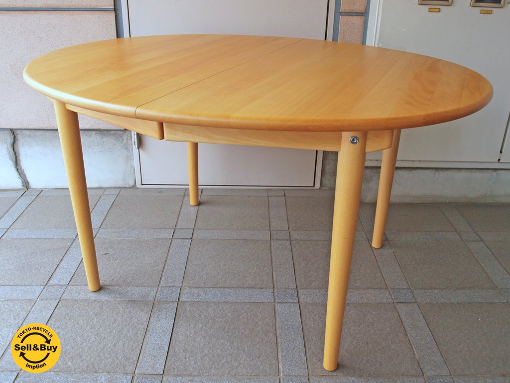 カールハンセン&サン Carl Hansen & Son ハンス J. ウェグナー CH326 ダイニングテーブル ビーチ材 国内正規品 ★