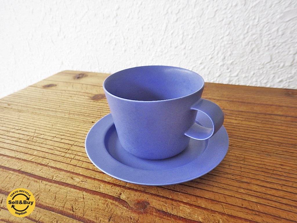 イイホシユミコ アンジュールマーティンカップUnjour matin cup マグカップ ルリ ruri カップ&ソーサー ◇