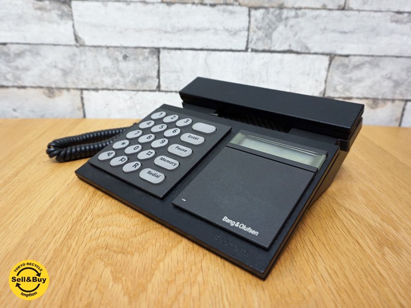 バング&オルフセン Bang&Olfsen ベオコム Beocom2000 電話機 B&O 北欧デンマーク ブラック ●