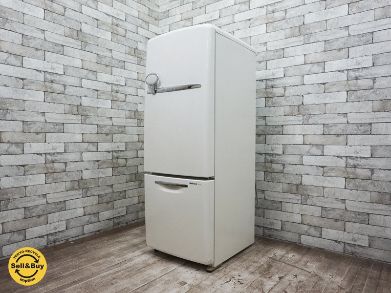 ナショナル National ウィル WiLL FRIDGE mini 162L 冷凍冷蔵庫 2004年製 NR-B162R-W 希少廃番 ●