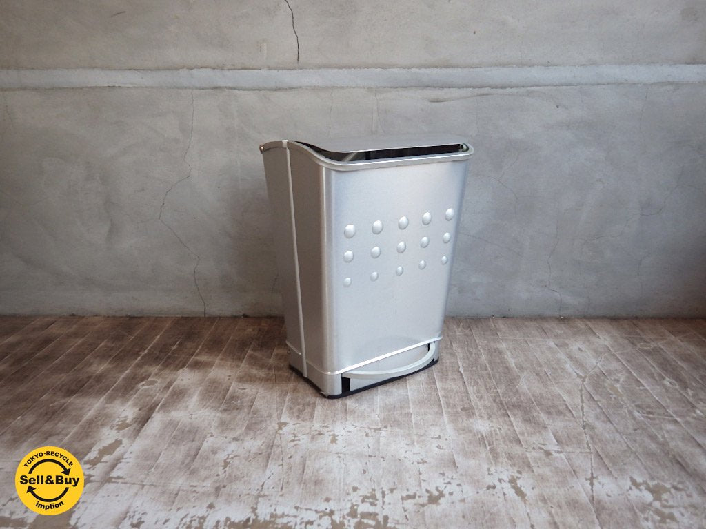 マスト社 ギリシャ製 ダストボックス アルミ製 ゴミ箱 ヴィンテージ 廃盤 マスト社 ギリシャ製 ダストボックス アルミ製 ゴミ箱