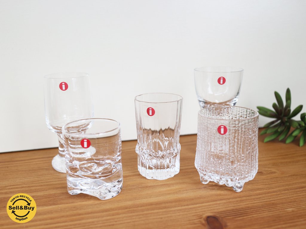 イッタラ iittala コレクションショットグラス 5ピース BOXセット タピオ ウィルカラ デザイン ◎