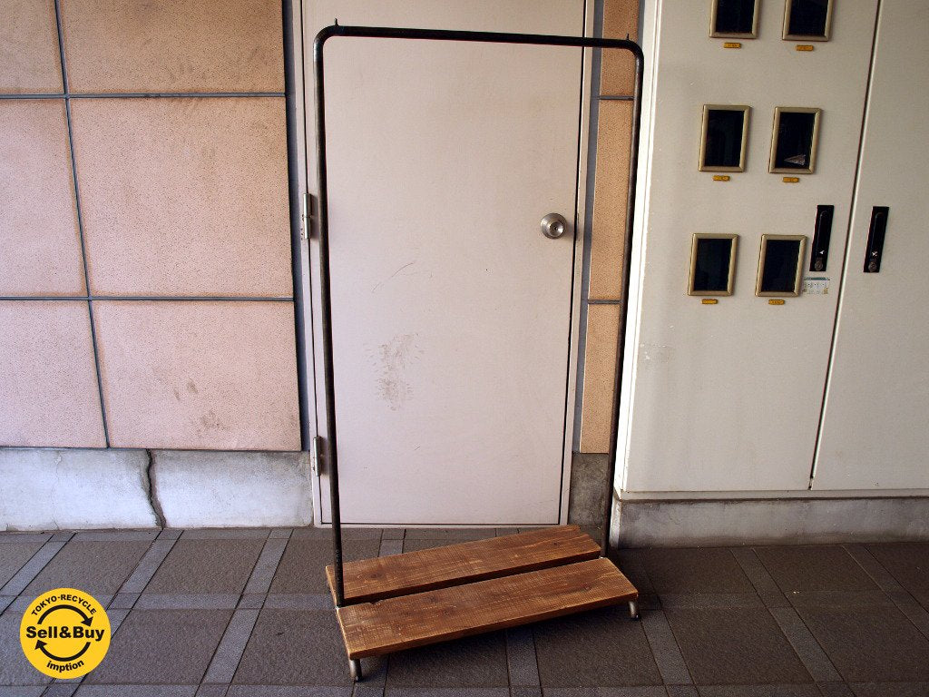 ダブルスタンダード W STANDARD ハンガーラック HANGER RACK HR-06 オールドブラウン 幅80cm ★