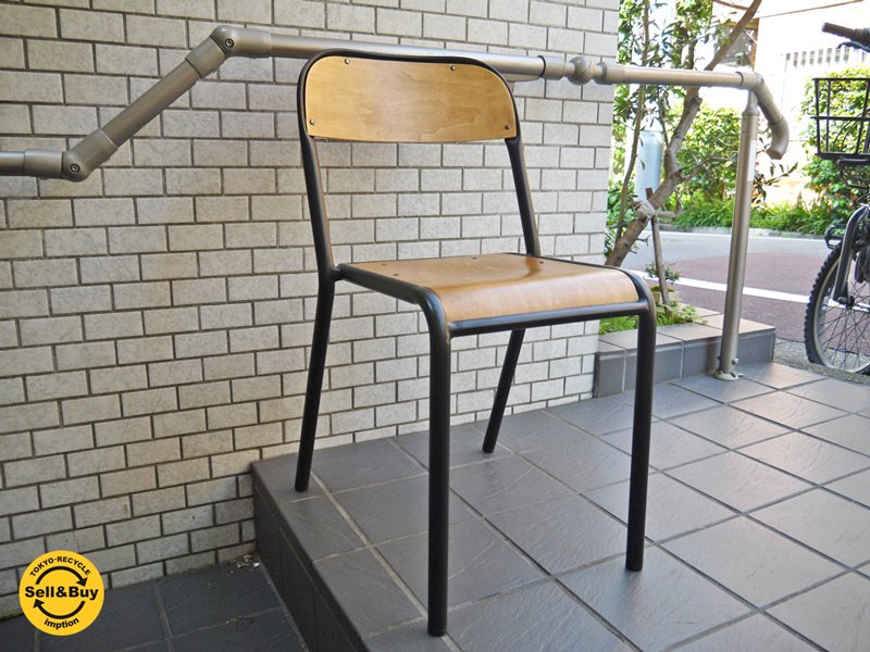 クラッシュゲート CRUSH CRASH PROJECT ノットアンティークス Knot antiques アイアンチェアA IRON CHAIR A スタッキング a■