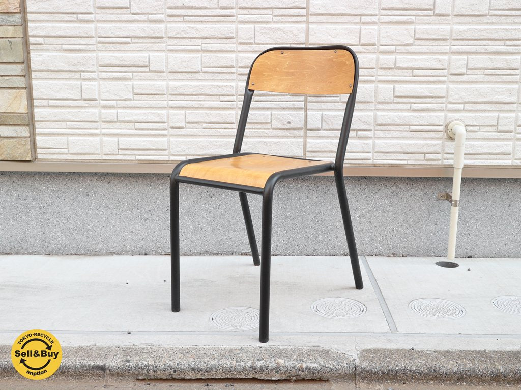クラッシュゲート CRUSH CRASH PROJECT ノットアンティークス Knot antiques アイアンチェアA IRON CHAIR A スタッキング D ◎