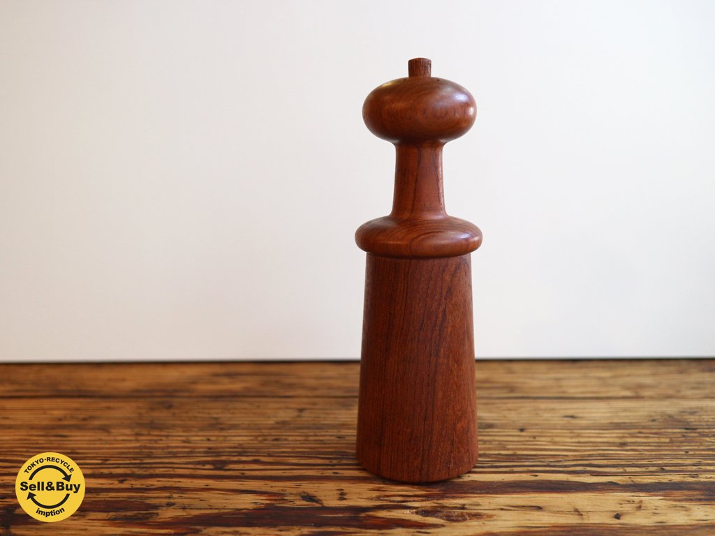 ダンスク DANSK ソルト&ペッパーミル イェンス・クイストゴー Jens.H.Quistgaard チーク材 e ◎