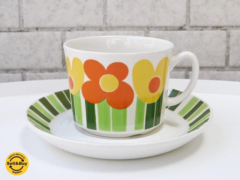 フィッギオ Figgjo アネマリエ Anne Marie クリステン セルマー Kirsten Selmer カップ&ソーサー ■