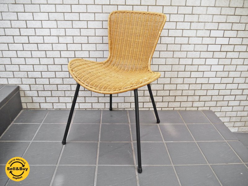 イデー IDEE マレアチェア MAREA ラタン × スチールレッグ ■