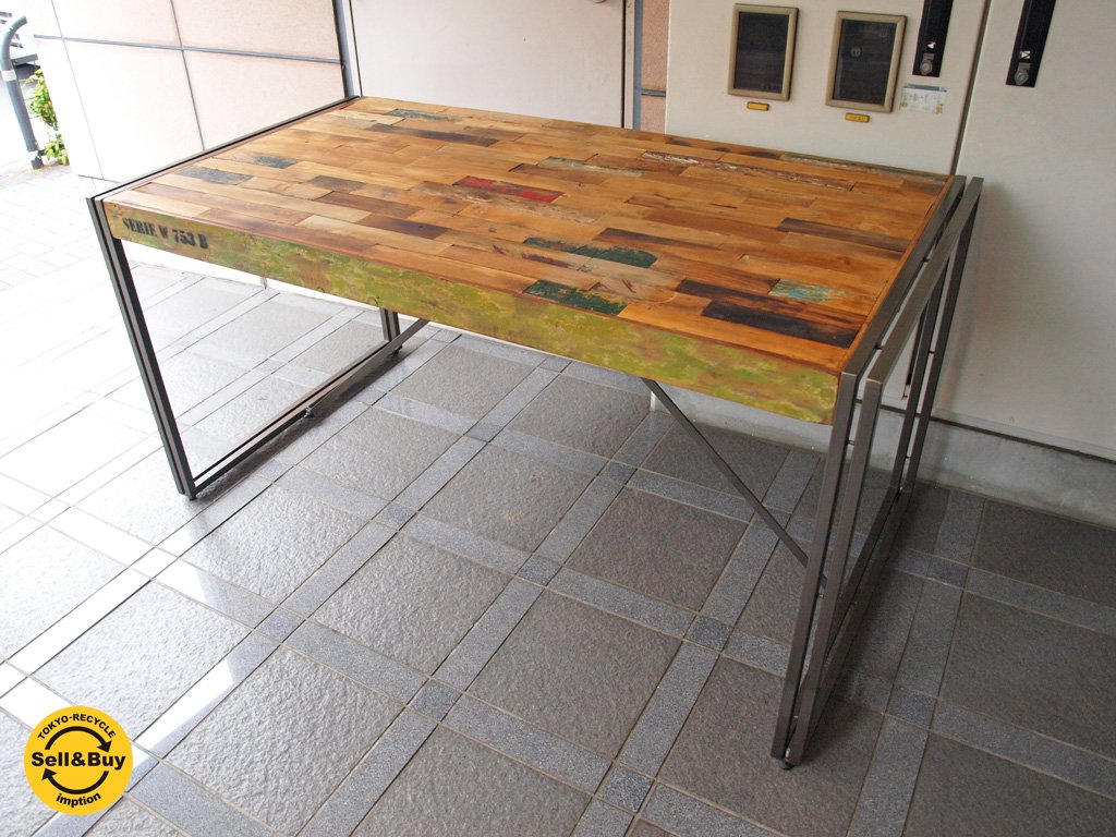 ディーボディ d-Bodhi フェルム インダストリアル FERUM INDUSTRIAL ダイニングテーブル W150 ★