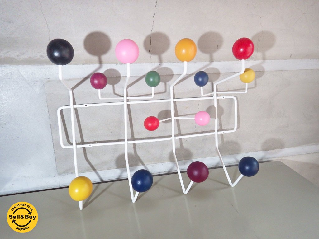 チャールズ&レイ・イームズ デザイン ハングイットオール Hang It All マルチカラー リプロダクト品 ♪