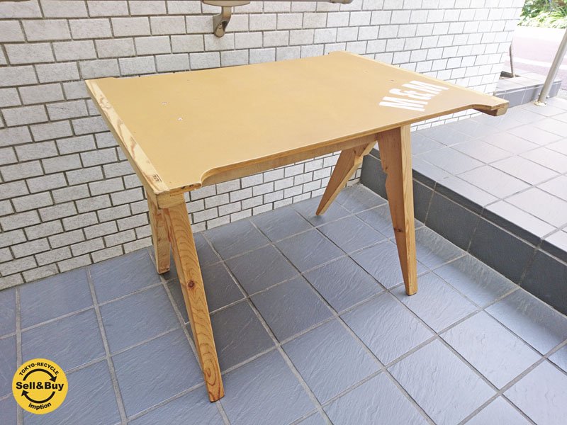 エムアンドエム ファニチャー M&M FURNITURE ウマ小&天板セット デスク テーブル 受注生産品 村上俊実 ■
