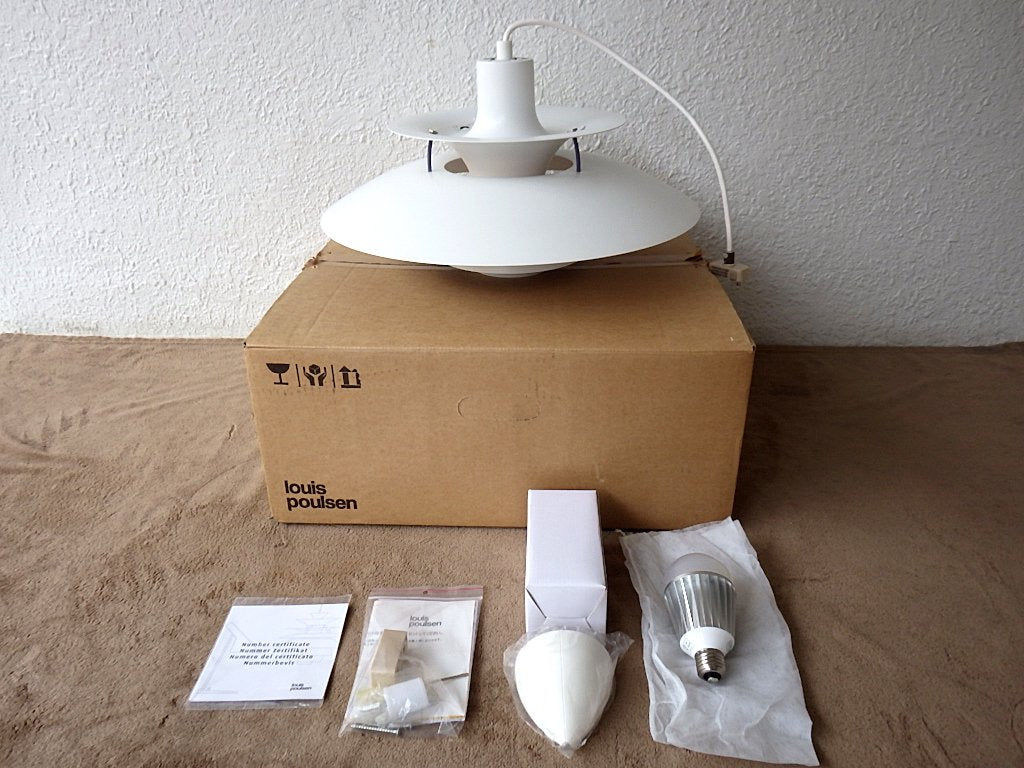 ルイスポールセン louis poulsen 正規TPJ特注品 ペンダントランプ PH5 Classic (旧 PH5 plus) 外箱&付属品完備 展示美品 LED可 デンマーク製 ◇