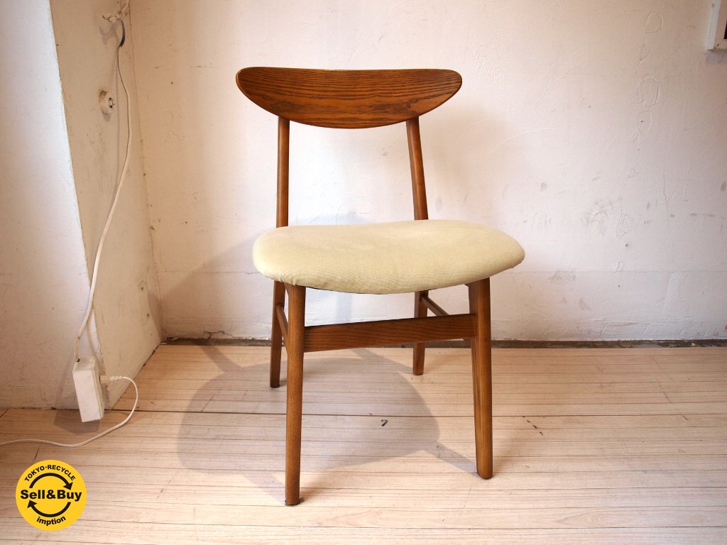 クラッシュゲート CRASH GATE マーク2チェア MARK CHAIR タモ材 カーキ 関家具 ★