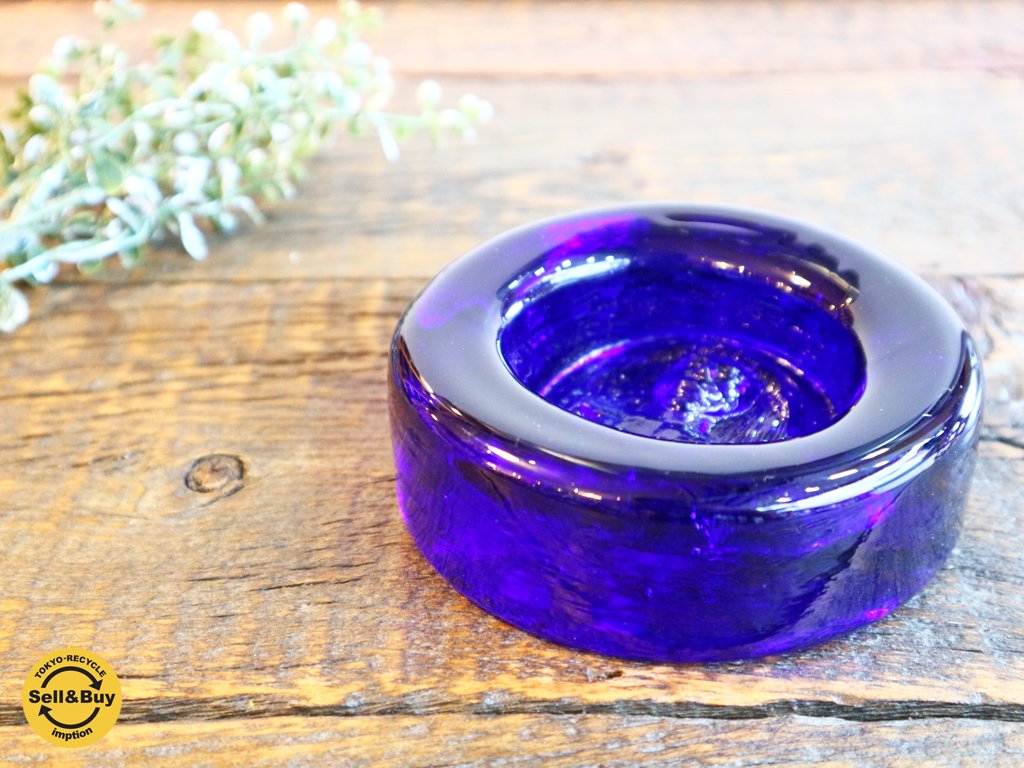 エリックホグラン Erik Hoglund アッシュトレイ 灰皿 ガラス オブジェ