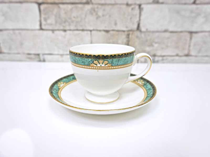 ウェッジウッド WEDGWOOD ランボーン LAMBOURN カップ&ソーサー C&S ●